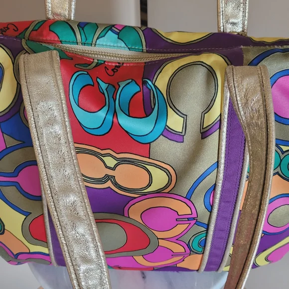 Coach Multicolor Tote Bag - Picture 4 of 6